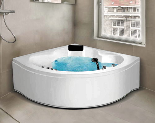 Evoke Corner Whirlpool Bathtub By Woven Gold